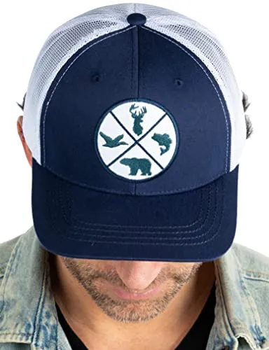 Outdoors Mesh Trucker Hat by Funky Junque