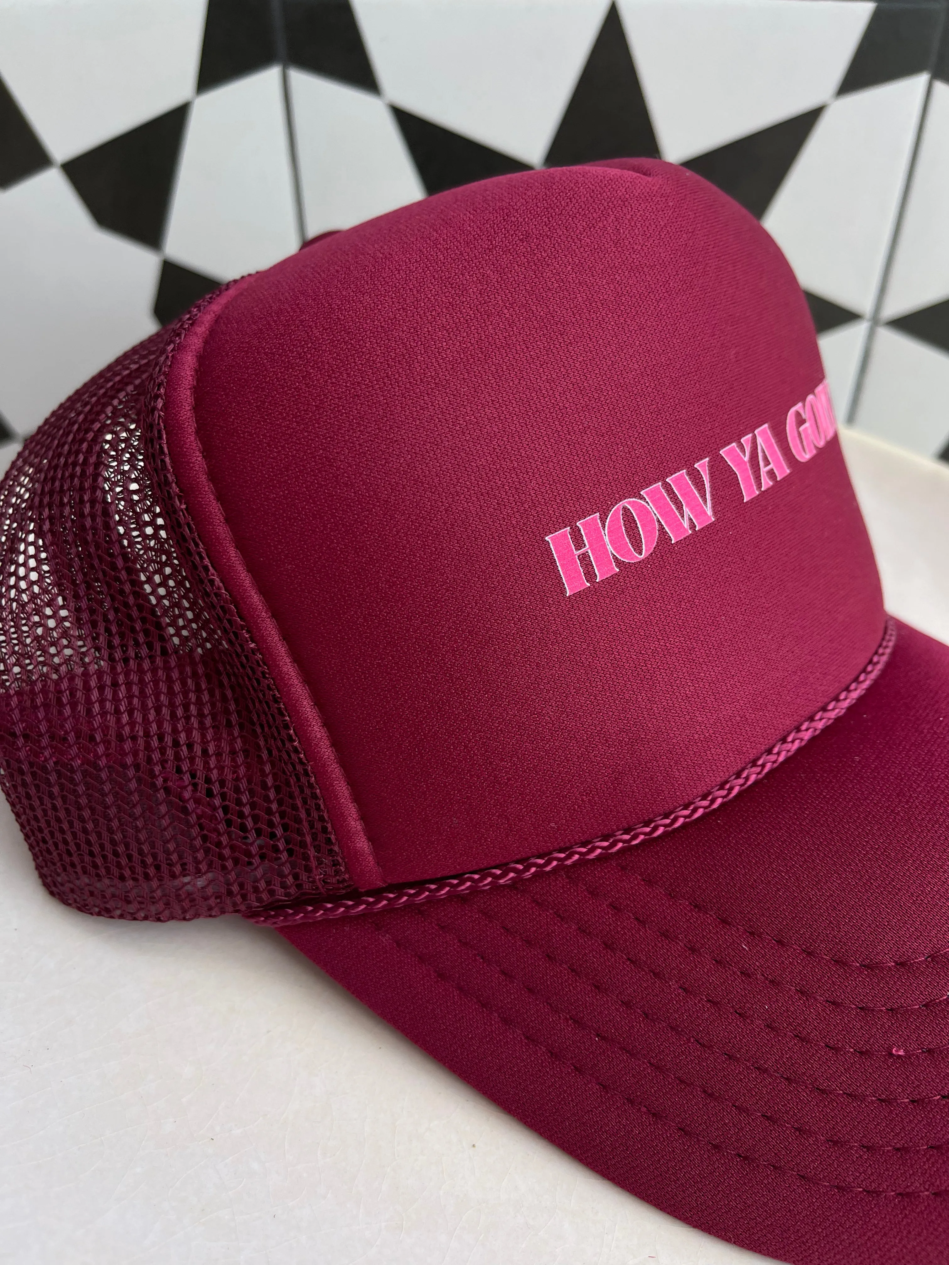 Passport Habits Trucker Hat - How Ya Goin'