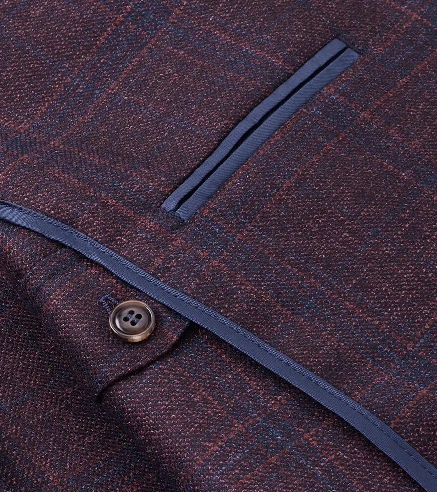 Peter Millar - Seville Plaid Soft Jacket - Vermouth