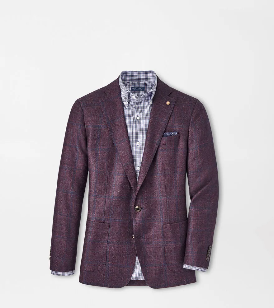 Peter Millar - Seville Plaid Soft Jacket - Vermouth