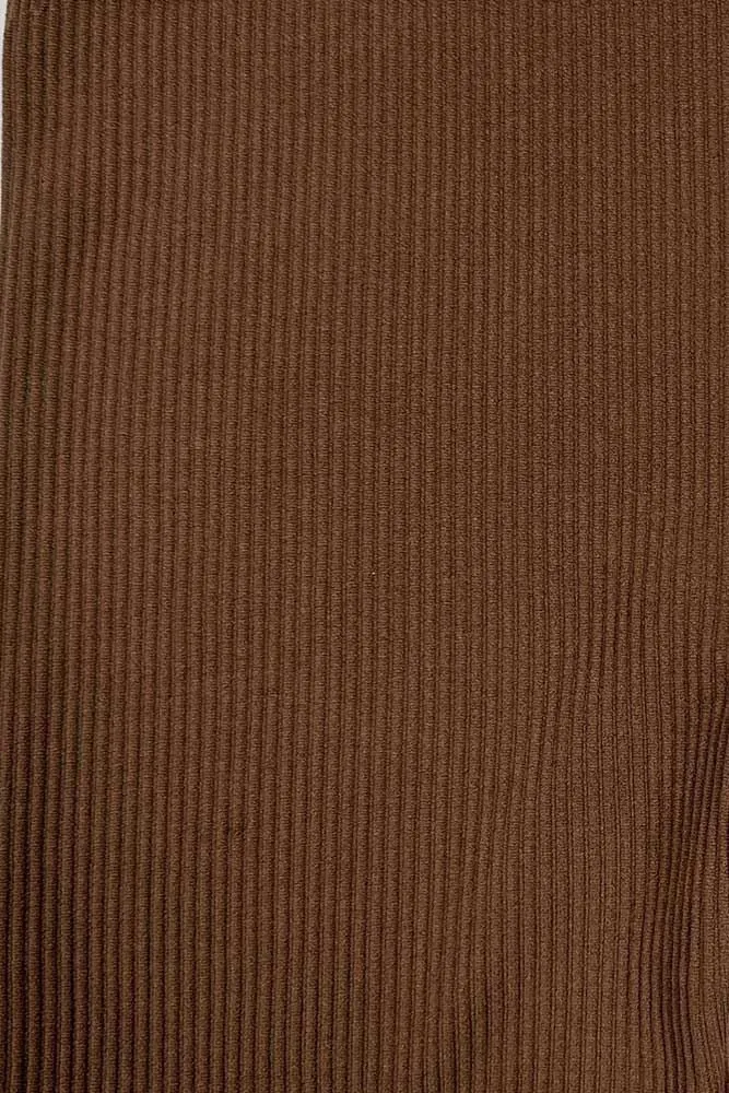 Plain Seamless Ribbed Cycling Shorts