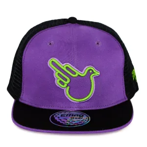 Purple Rain Flat Bill Trucker