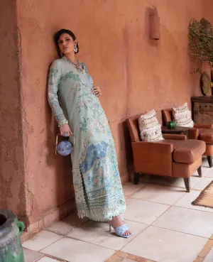 Republic Womenswear | Amaani - Eid Luxury Lawn 2023 | D3-B - NORA