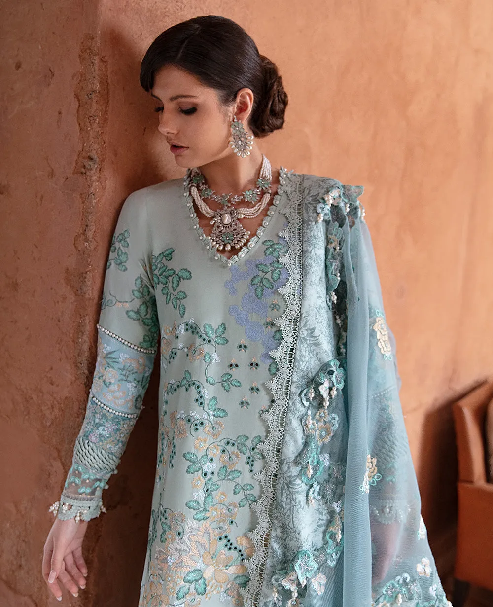 Republic Womenswear | Amaani - Eid Luxury Lawn 2023 | D3-B - NORA