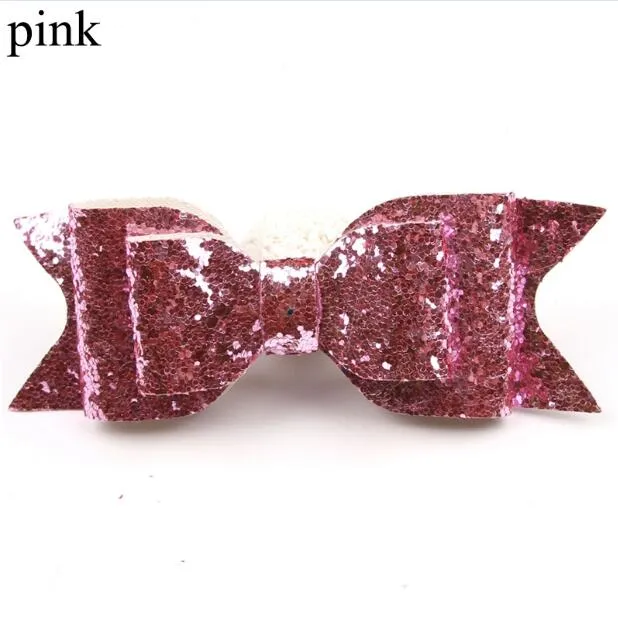 Retal Hair Clip Women Baby Girl 12CM Big Glitter Hair Bow Kids Hairpins Hair Clip For Children Hair Accessories Toddler Headwear