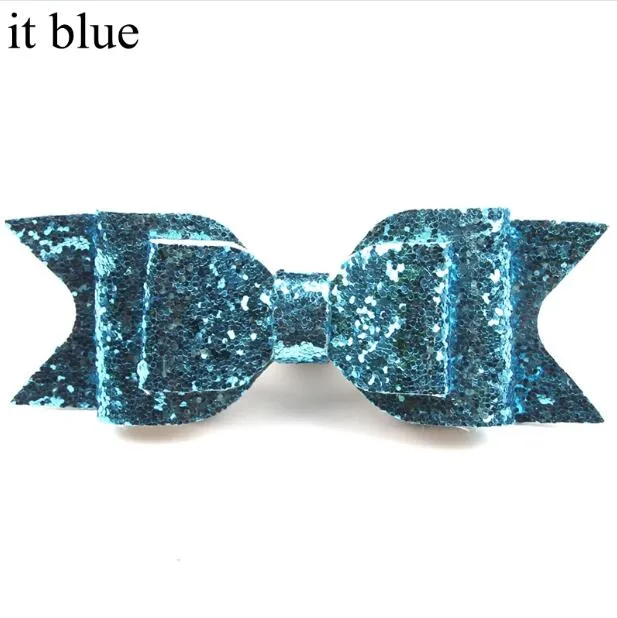Retal Hair Clip Women Baby Girl 12CM Big Glitter Hair Bow Kids Hairpins Hair Clip For Children Hair Accessories Toddler Headwear