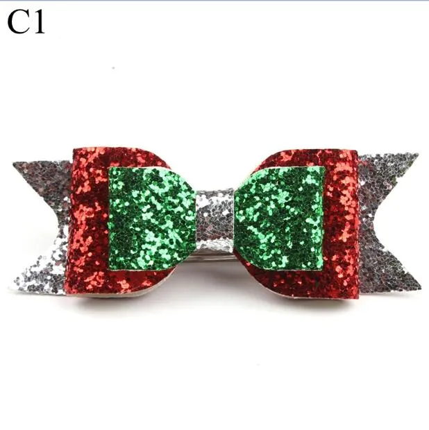 Retal Hair Clip Women Baby Girl 12CM Big Glitter Hair Bow Kids Hairpins Hair Clip For Children Hair Accessories Toddler Headwear