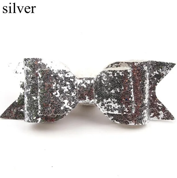 Retal Hair Clip Women Baby Girl 12CM Big Glitter Hair Bow Kids Hairpins Hair Clip For Children Hair Accessories Toddler Headwear