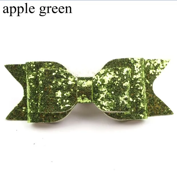 Retal Hair Clip Women Baby Girl 12CM Big Glitter Hair Bow Kids Hairpins Hair Clip For Children Hair Accessories Toddler Headwear