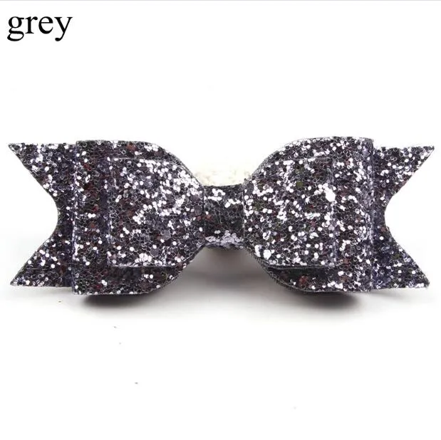 Retal Hair Clip Women Baby Girl 12CM Big Glitter Hair Bow Kids Hairpins Hair Clip For Children Hair Accessories Toddler Headwear
