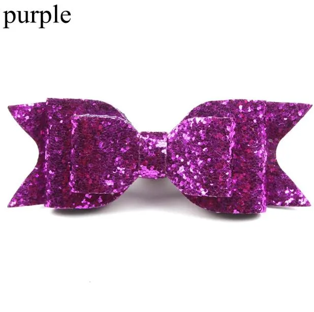 Retal Hair Clip Women Baby Girl 12CM Big Glitter Hair Bow Kids Hairpins Hair Clip For Children Hair Accessories Toddler Headwear