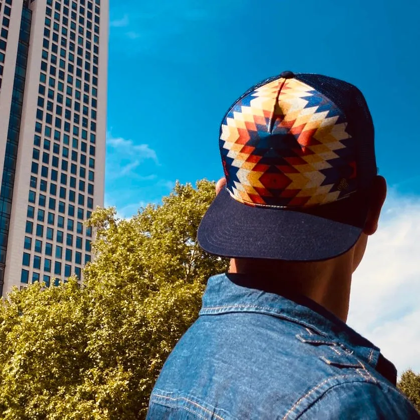 Santa Fe Trucker Hat – Eco-Friendly, Adjustable & Unisex