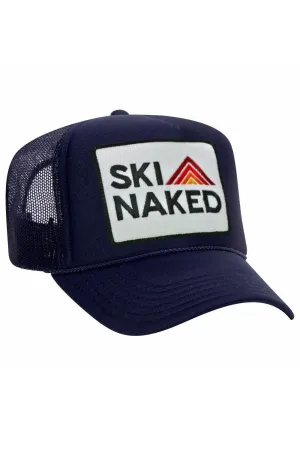 SKI NAKED TRUCKER HAT