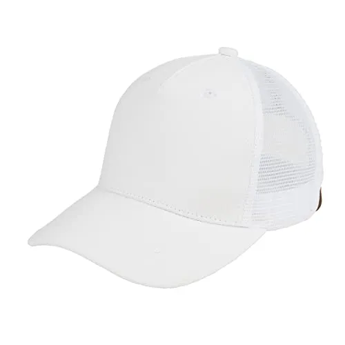 Solid Five Panel Trucker Hat by Funky Junque