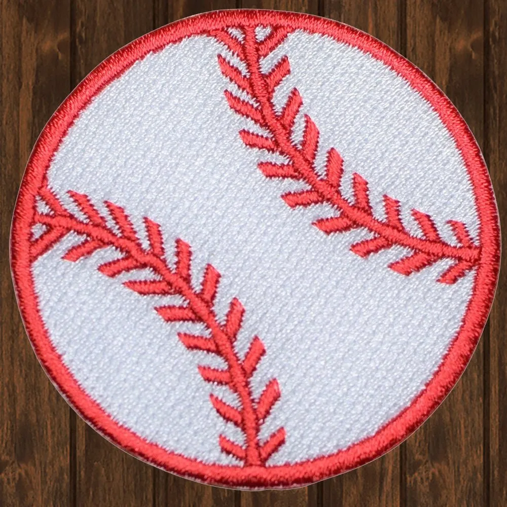 Sports Balls Embroidered Patch — 7-Pack — Iron On