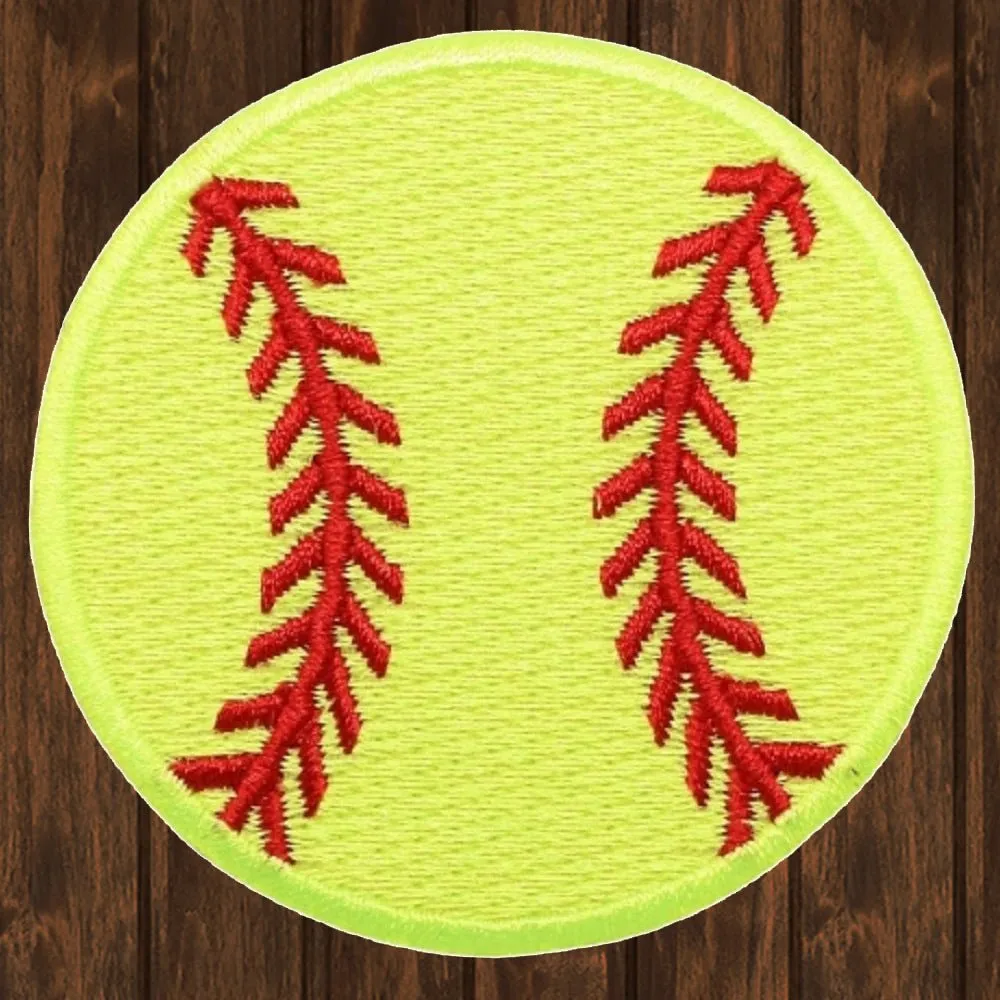 Sports Balls Embroidered Patch — 7-Pack — Iron On