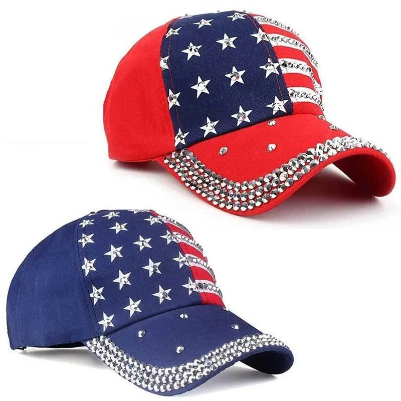 Star Pattern Rivet Baseball Cap