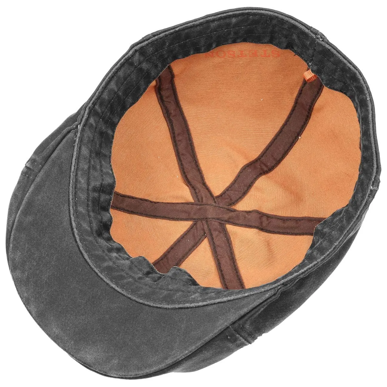 Stetson Level Gatsby Cap Men Black 6 3/4-6 7/8