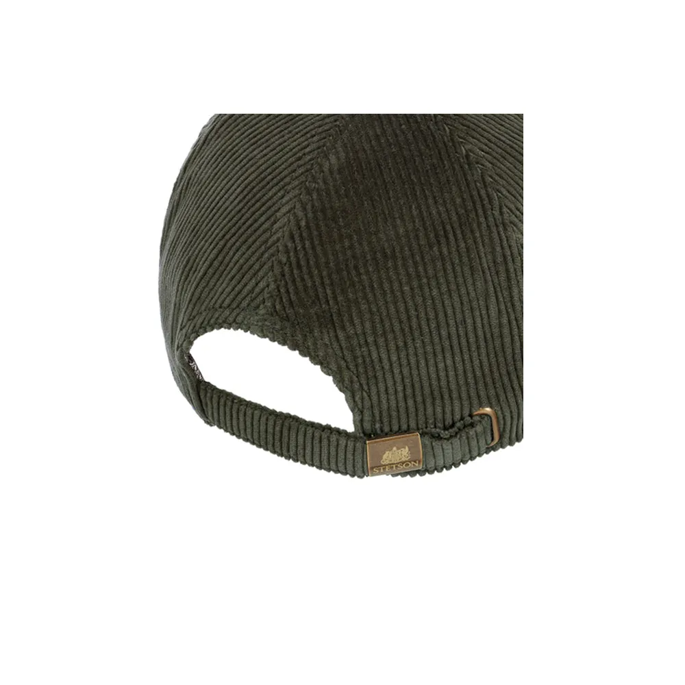 Stetson - Vilcott Corduroy Cap - Adjustable - Olive Green
