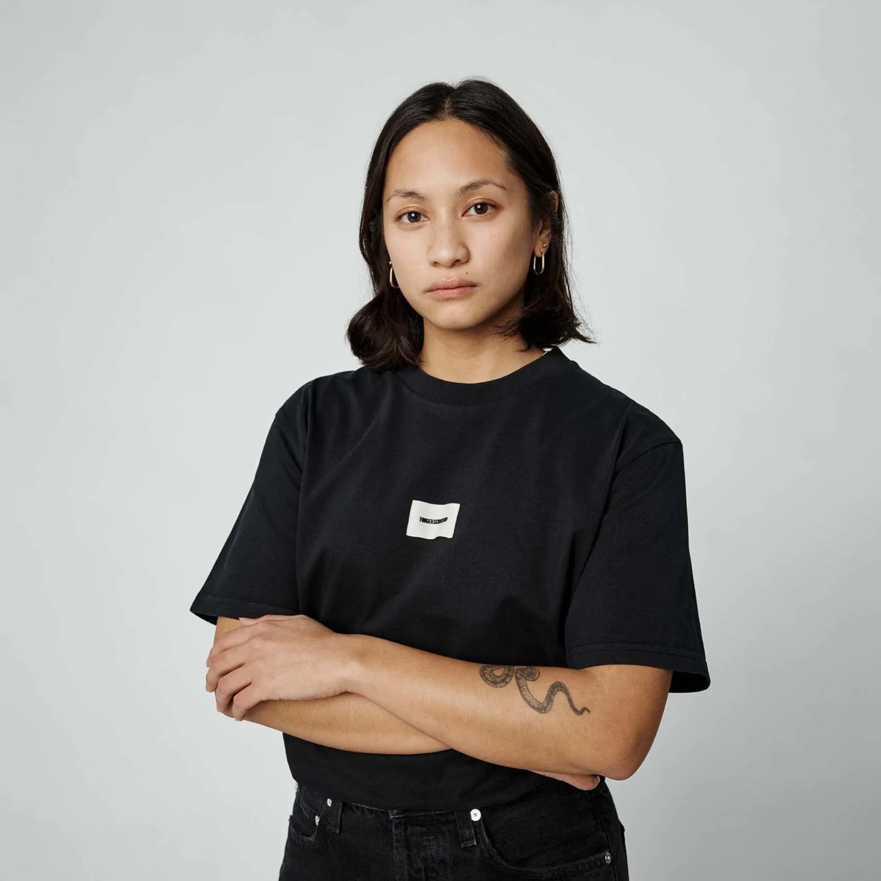 Tee Classic Fingerscrossed - Black