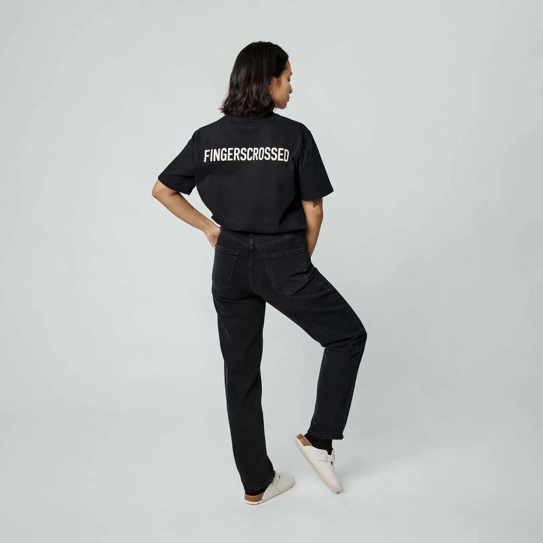 Tee Classic Fingerscrossed - Black
