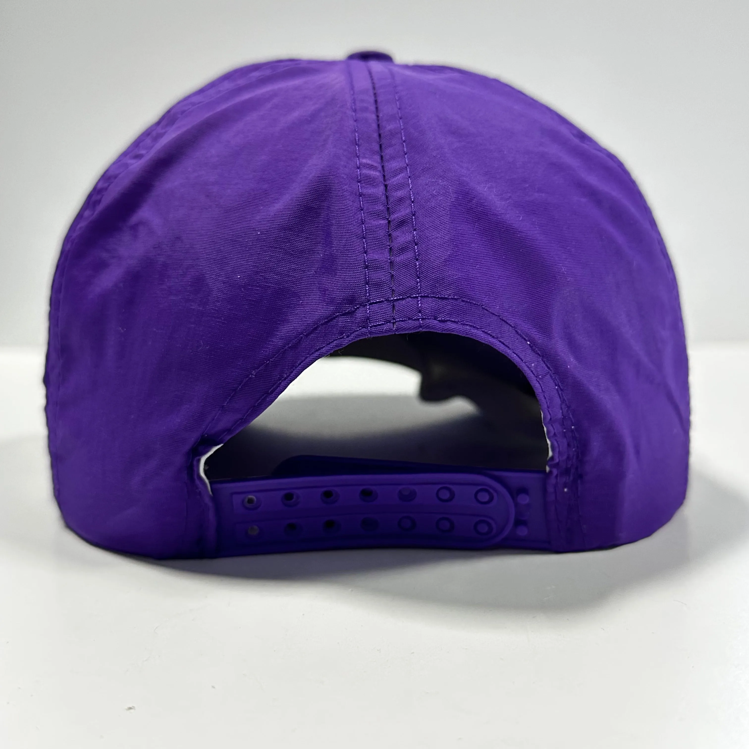 TEXAS CHRISTZYN UNIVERSITY Vintage Rope Golf Purple SnapBack Cap Hat Custom Embroidery