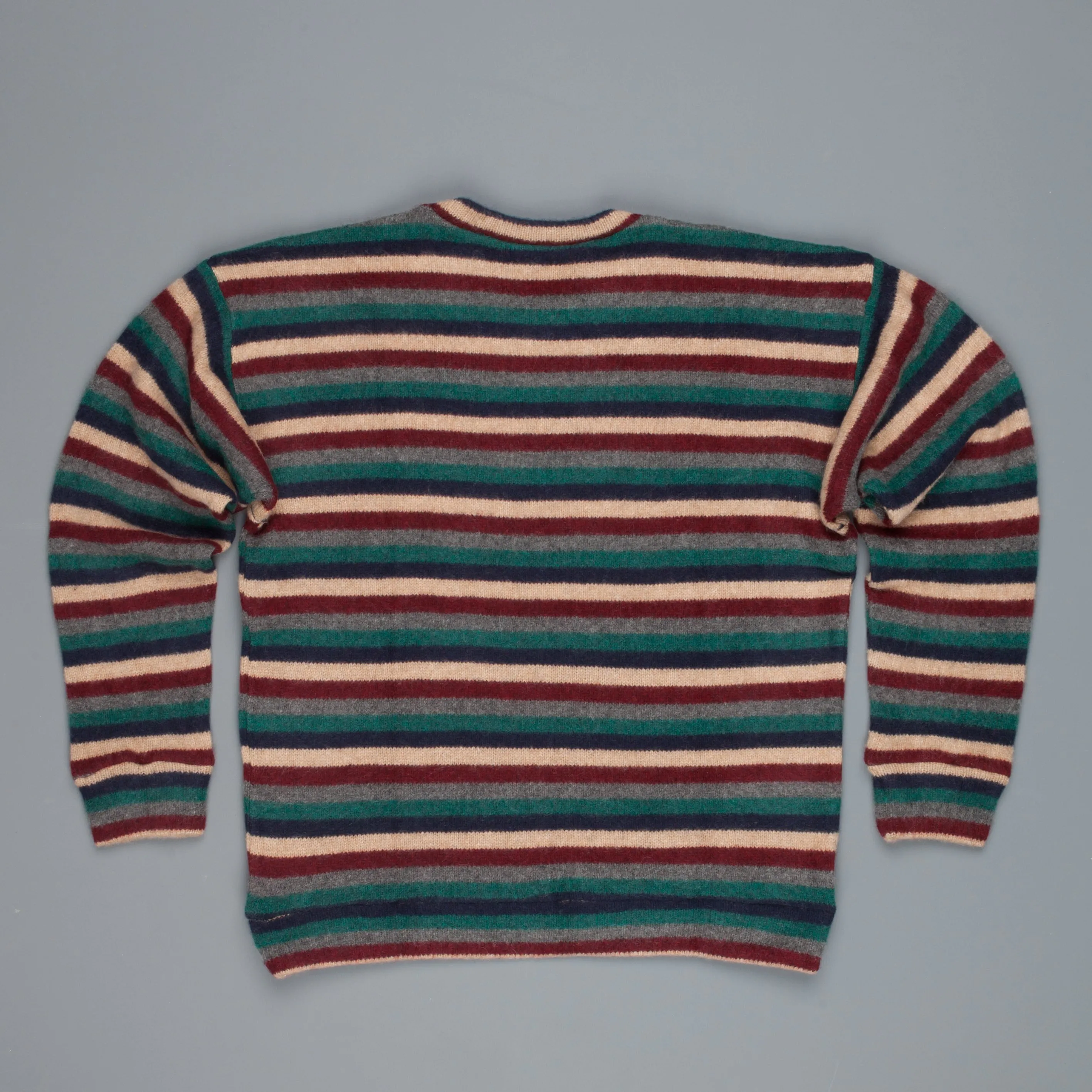 The Elder Statesman 100% Cashmere sunset stripe sweater x Frans Boone - Knokke Le Zoute Edition