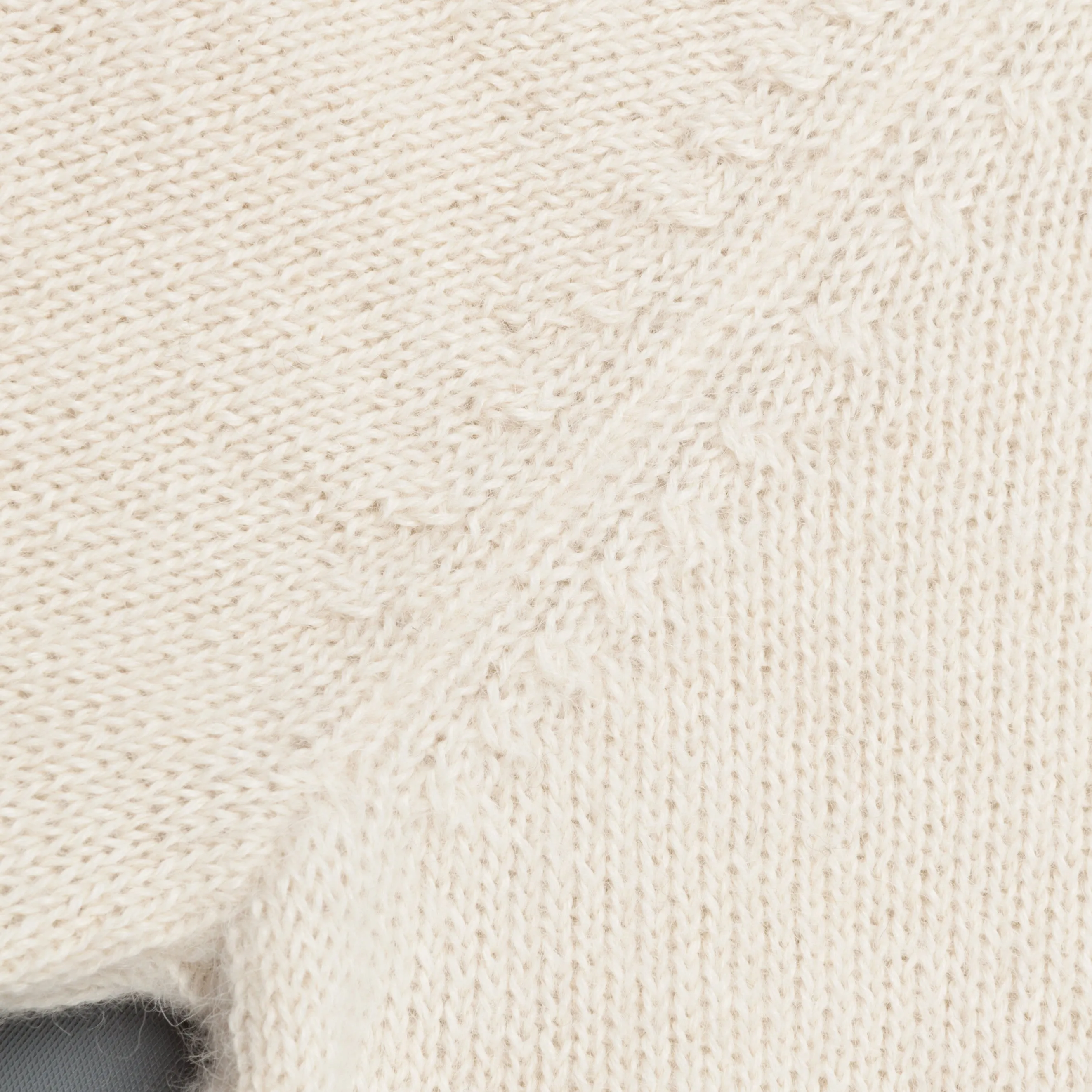 The Elder Statesman Alpaca Lightweight Call her crew White
