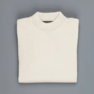 The Elder Statesman Alpaca Lightweight Call her crew White