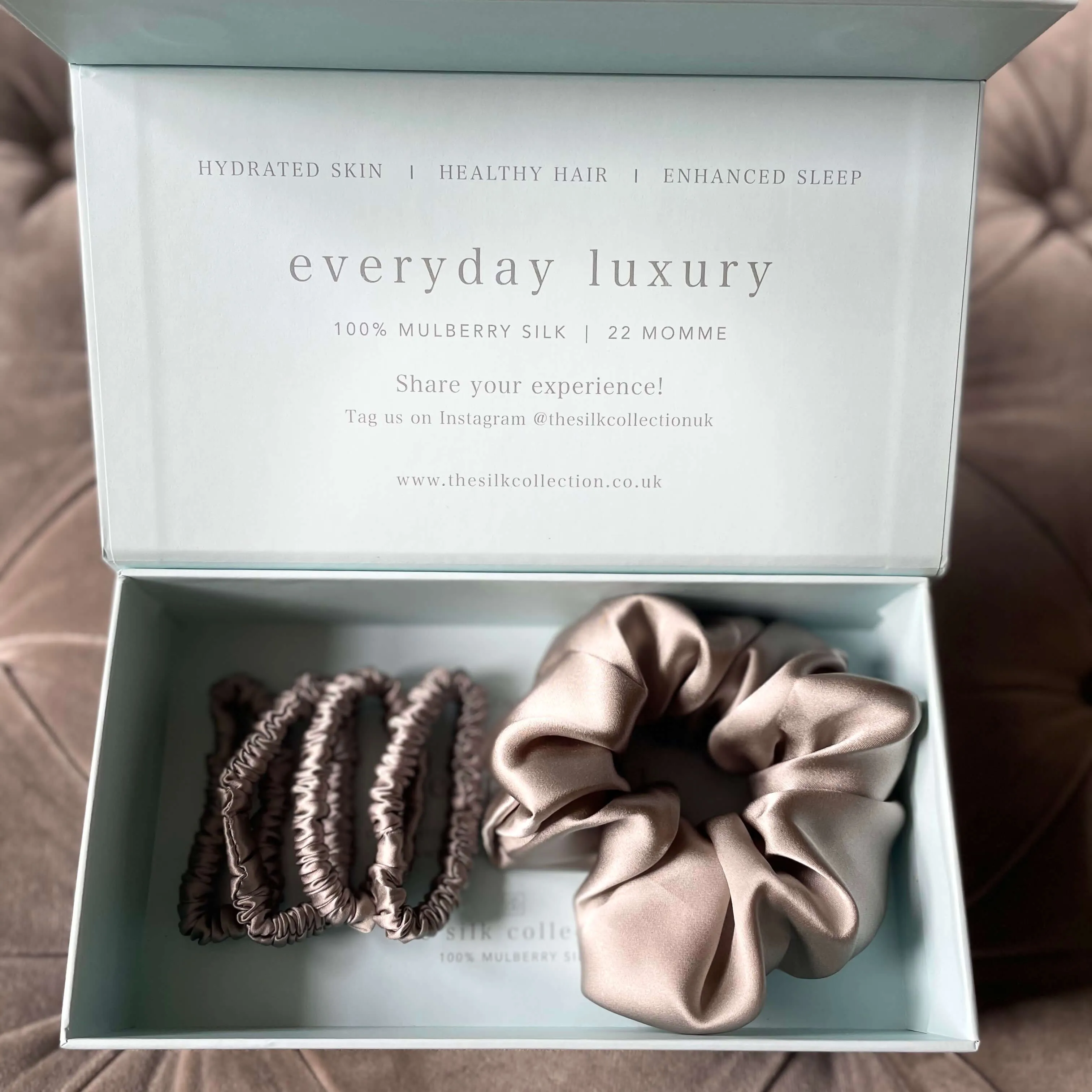 The Mixed Silk Scrunchie Gift Set