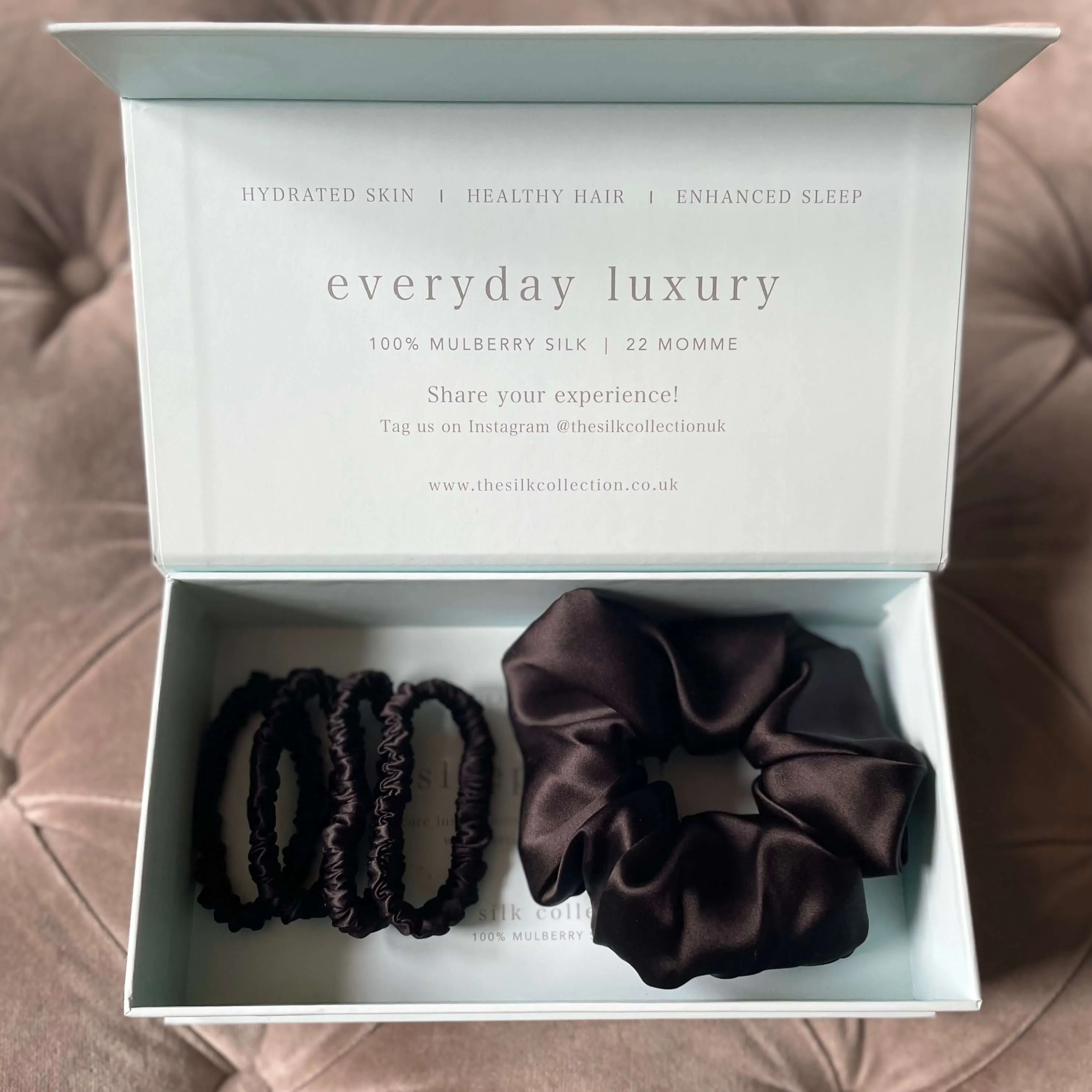 The Mixed Silk Scrunchie Gift Set