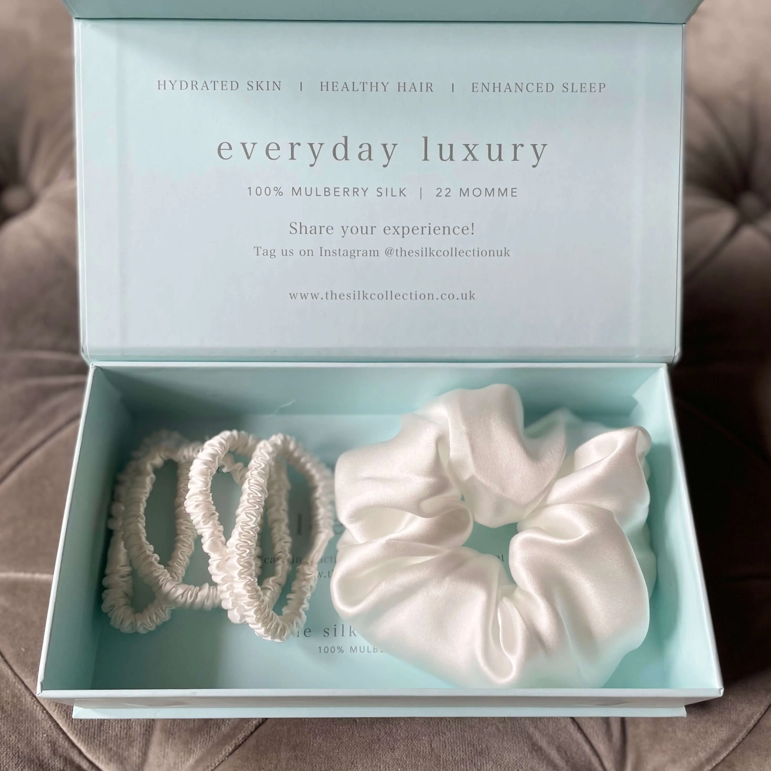The Mixed Silk Scrunchie Gift Set