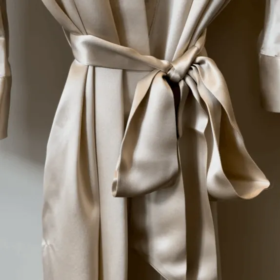 The Pure Silk Robe