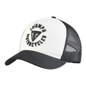 Triumph Taylor Embroidered Trucker Cap Bone / Black
