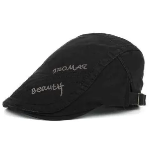 Tromaq Beautlf Embroidery UV Protection Jeff Cap - Black