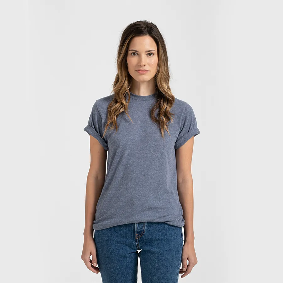 Tultex 241 - Unisex Poly-Rich Tee (Single Color   Two Side Screen Print)
