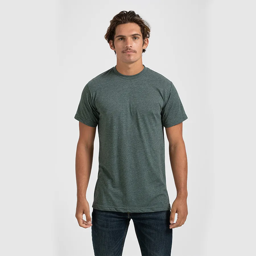 Tultex 241 - Unisex Poly-Rich Tee (Single Color   Two Side Screen Print)