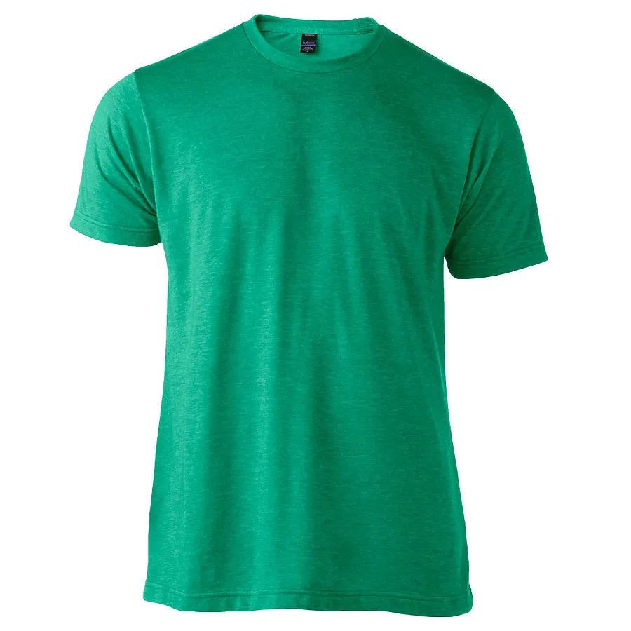 Tultex 241 - Unisex Poly-Rich Tee (Single Color   Two Side Screen Print)