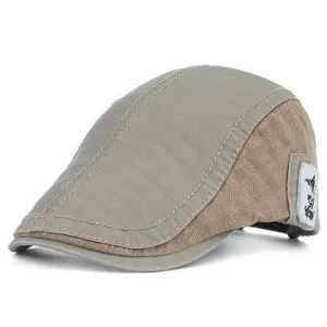 UV Protection Jeff Cap with Applique - Khaki