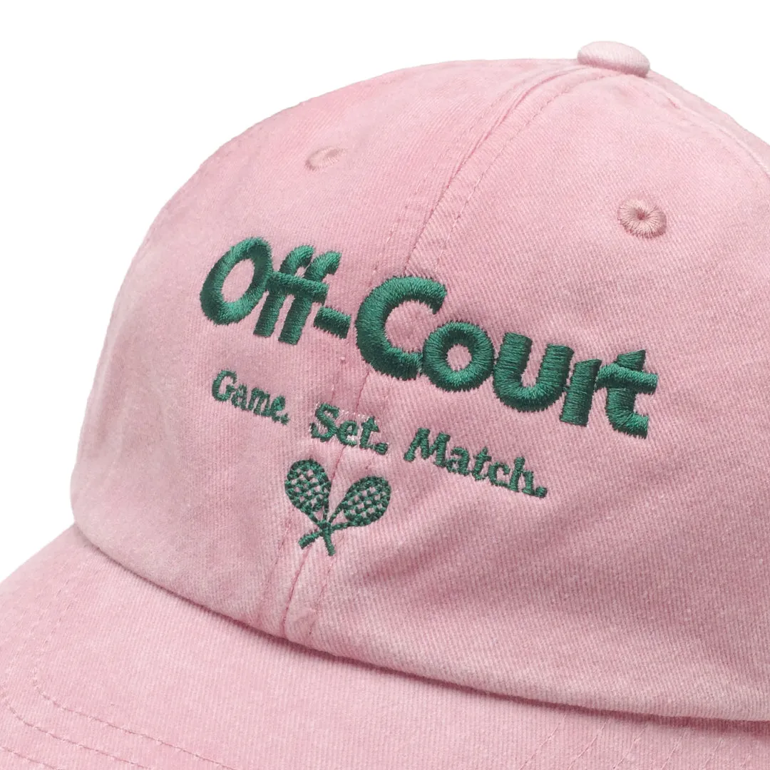 Vice 84 'Off-Court' Vintage Washed Cap - Pink