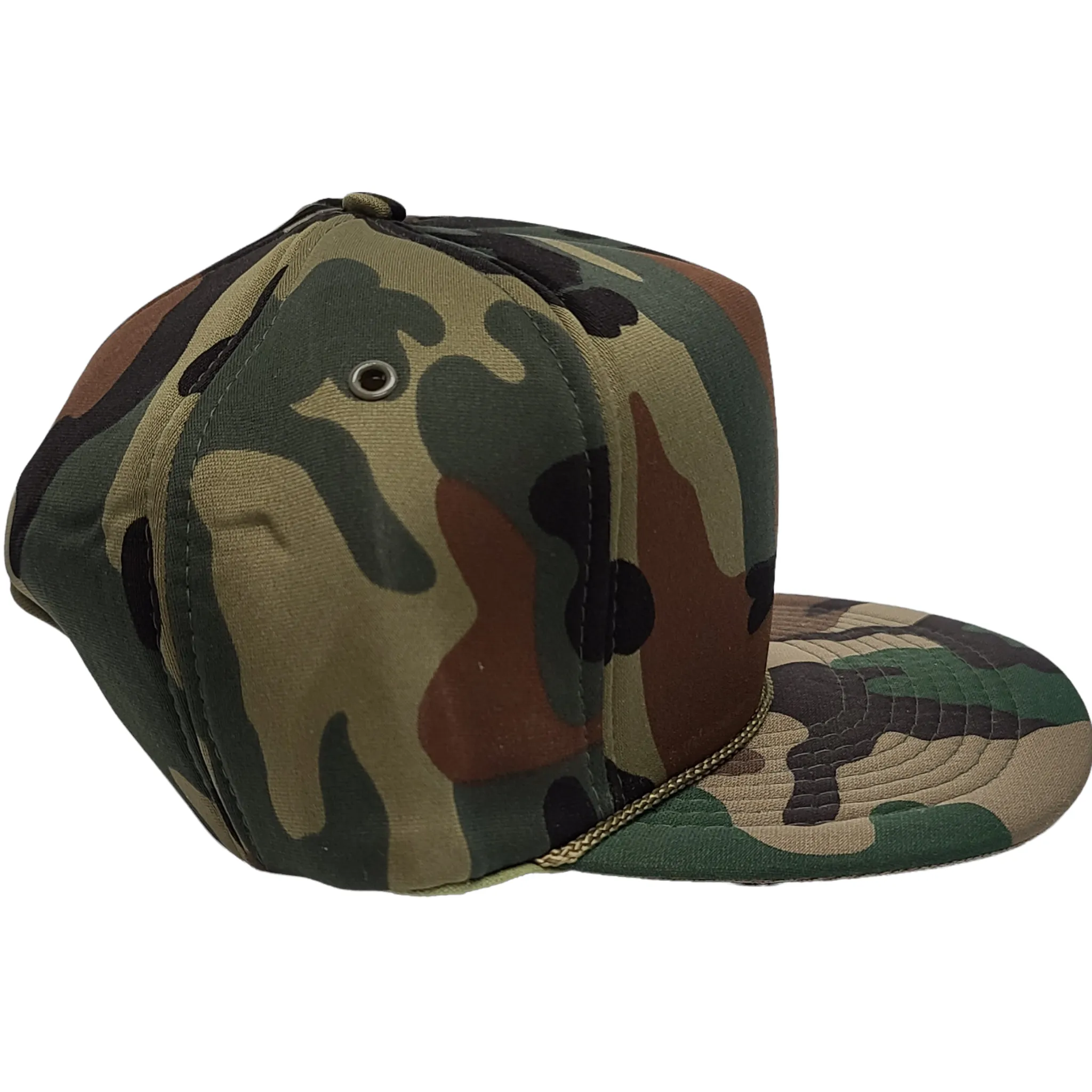 Vintage Full Foam Camo SnapBack Hat