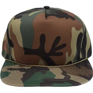 Vintage Full Foam Camo SnapBack Hat