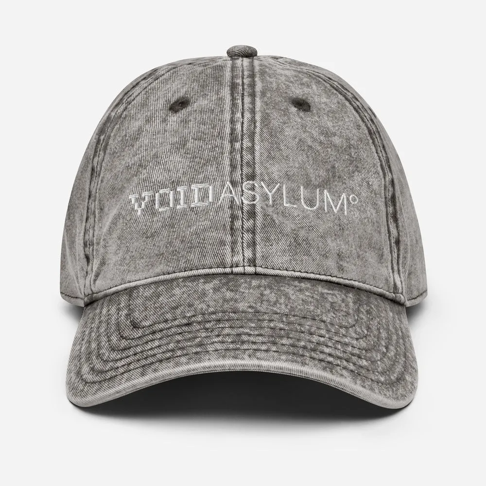 Void Asylum° Vintage Cotton Twill Cap