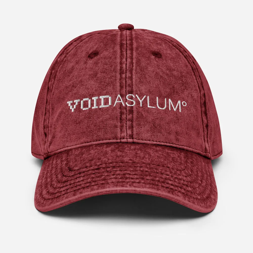 Void Asylum° Vintage Cotton Twill Cap