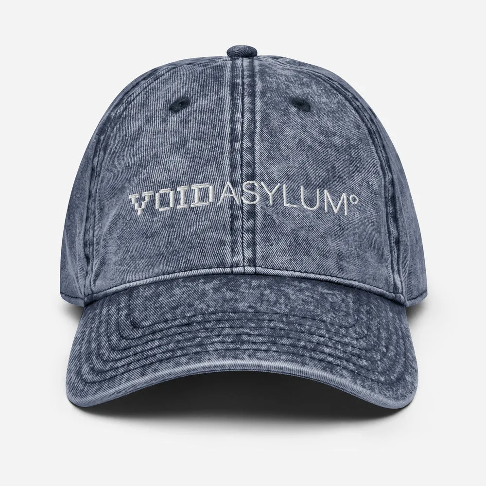 Void Asylum° Vintage Cotton Twill Cap
