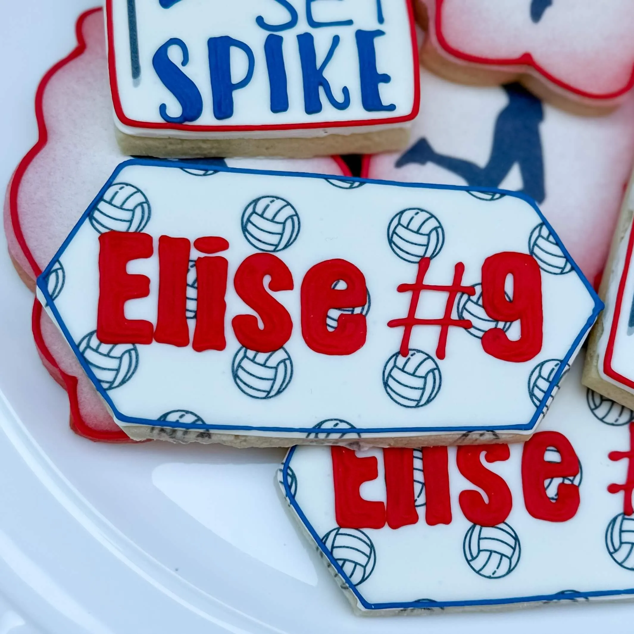 Volleyball Cookies | Bump, Set, SPIKE