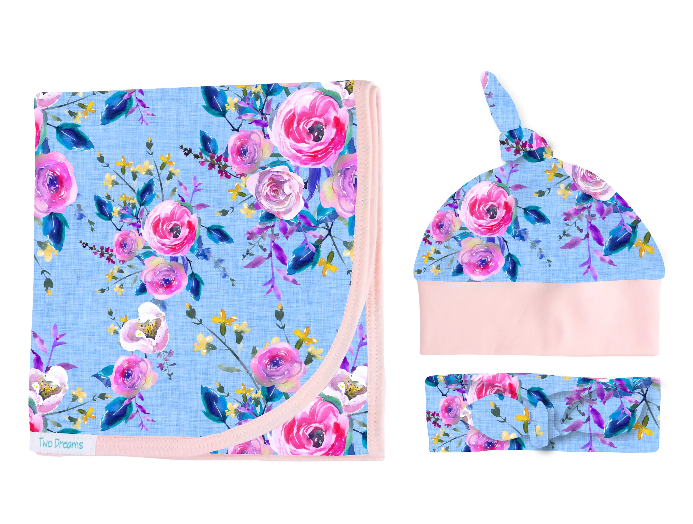 Volleyball Swaddle Set- Other Fabric Choices Available