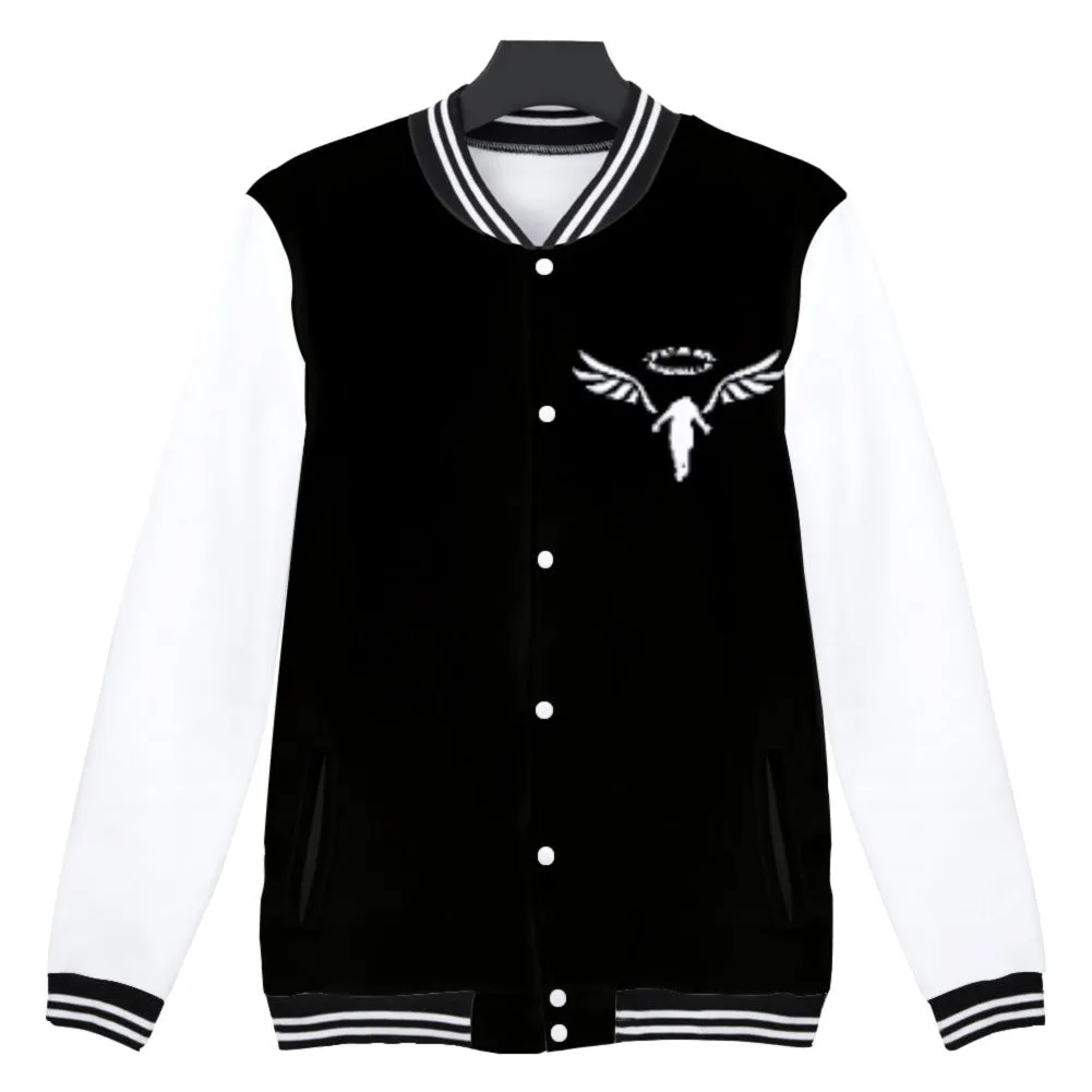 Walhalla Cosplay Baseball Jacket Zip Up Coat 3D Printed Sweatshirt Men Women Casual Streetwear