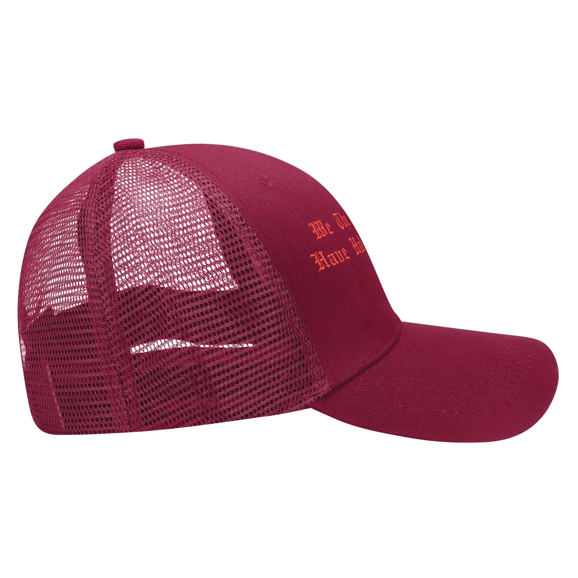 We The People Have Had Enough Emobrideried Trucker Hat