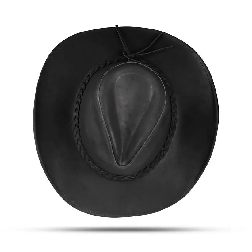 Western Leather Hat
